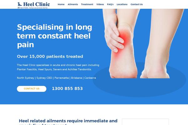 heelclinic.com.au site used Heelclinic