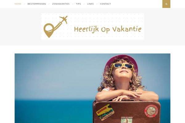 Vancouver theme site design template sample