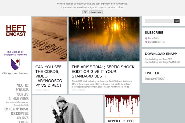 Ubergrid theme site design template sample