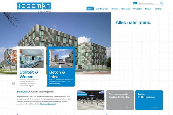 hegeman.com site used Hegeman