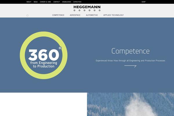 heggemann.com site used Wordpress-theme