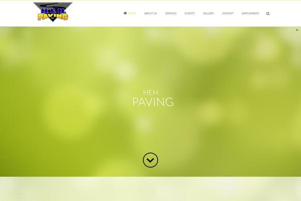 The Ken theme site design template sample