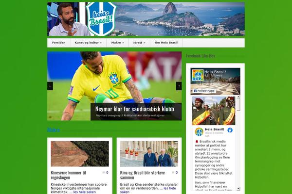 Bangkok Press theme site design template sample