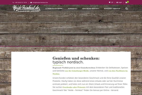 Foodfarm-child theme site design template sample