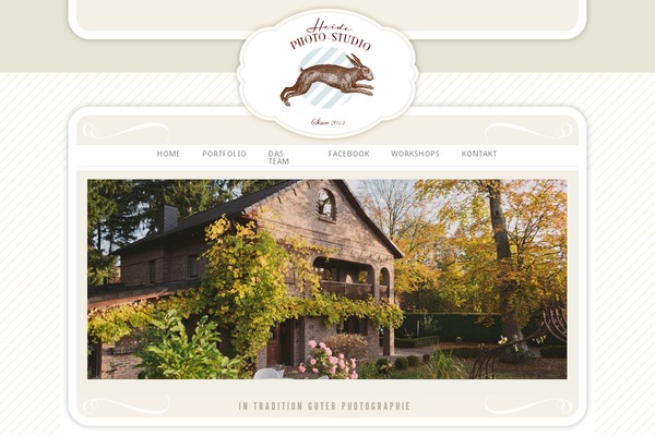 Prophoto4 theme site design template sample