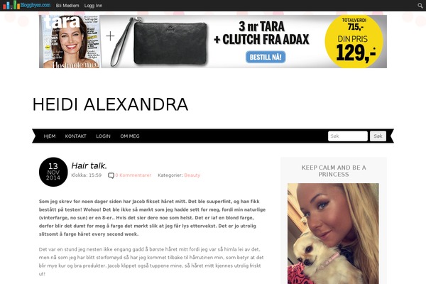 heidialexandra.no site used Marykate