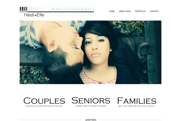 Prophoto4 theme site design template sample