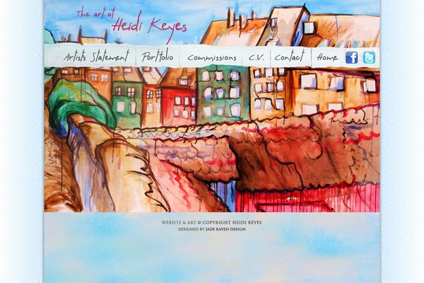heidikeyesart.com site used Keyes