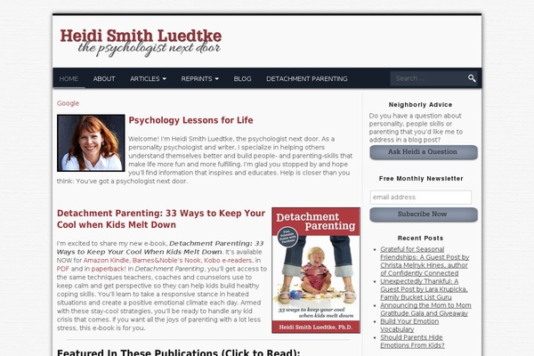 Headway theme site design template sample