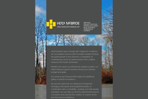 heidimcbrideart.com site used Arthouse