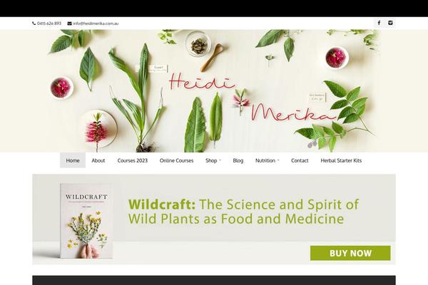 Trizzy theme site design template sample