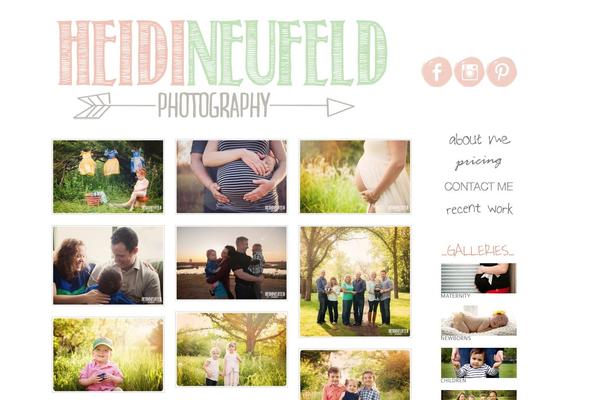 Prophoto4 theme site design template sample