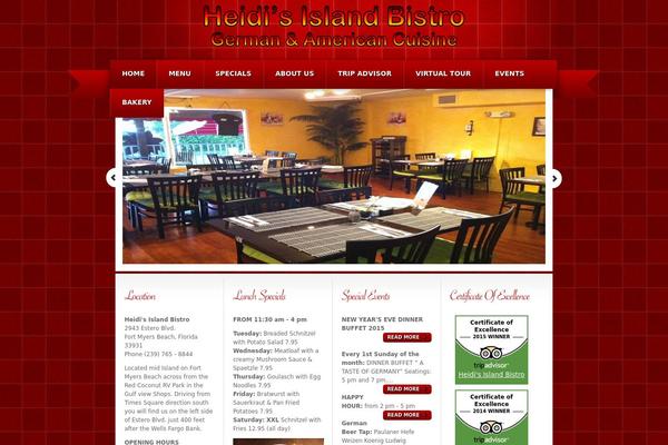 Italianrestaurant theme site design template sample