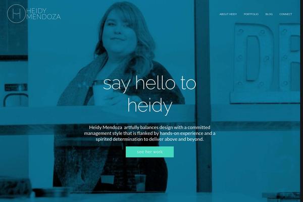 Uncode theme site design template sample