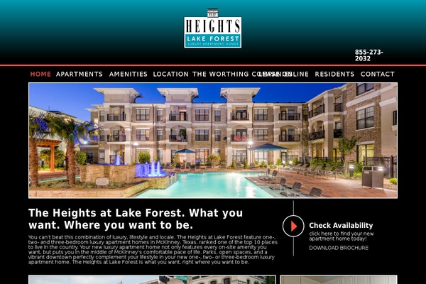 heightslakeforest.com site used Heights