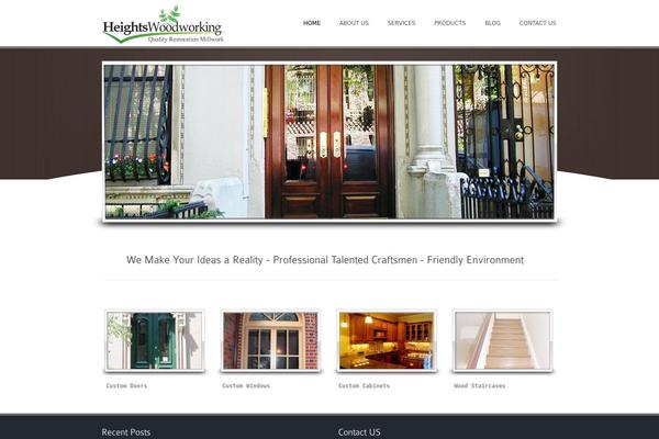 Hermes theme site design template sample