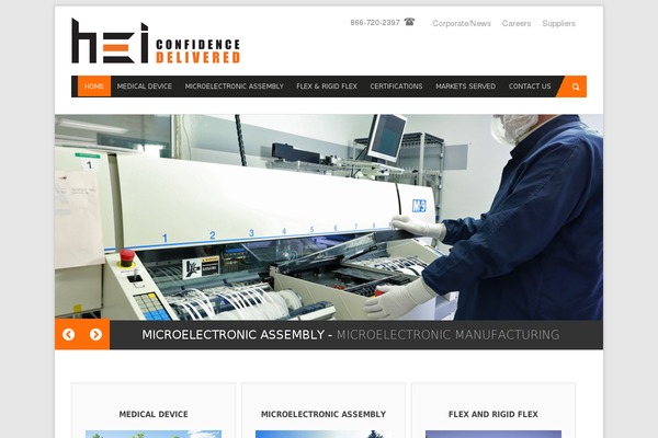 CleanBIZ theme site design template sample