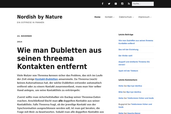 Site using Shariff Wrapper plugin