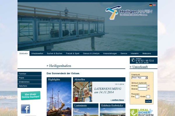 Site using Woopack plugin