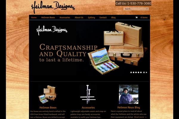 heilmandesigns.com site used Craftis