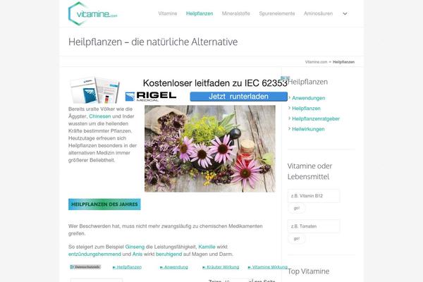 Eco Nature theme site design template sample