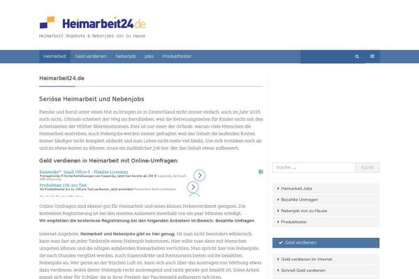 Site using Better-weather plugin