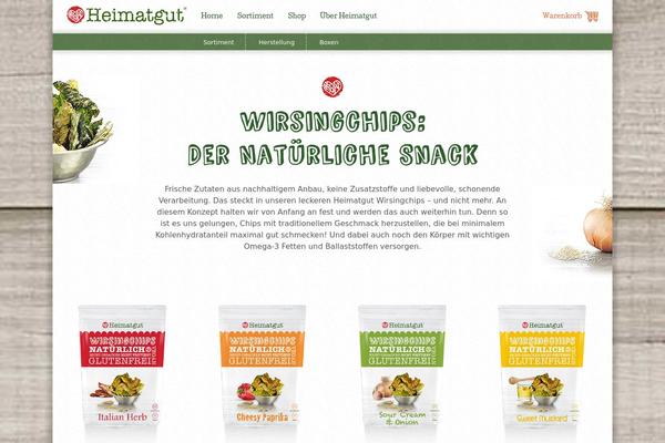 Hg theme site design template sample
