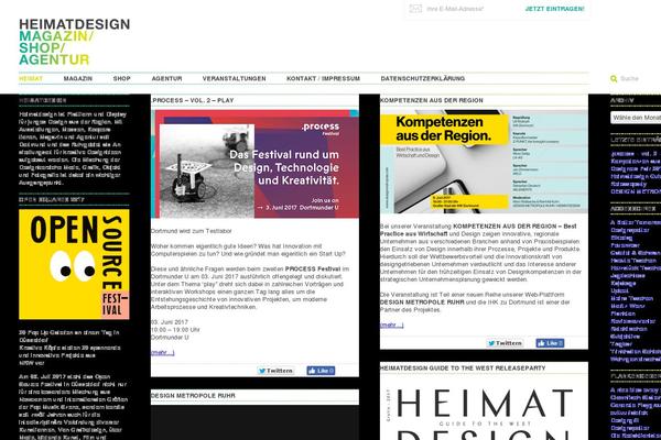 heimatdesign theme websites examples