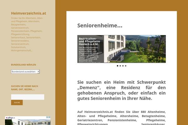 Twenty Fifteen theme site design template sample