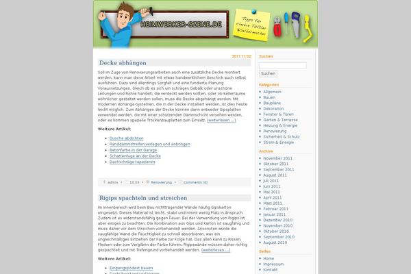 Site using Theia-post-slider plugin