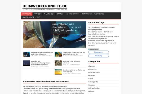 MH Magazine lite theme site design template sample