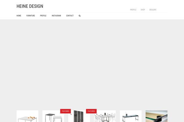 Oxygen theme site design template sample
