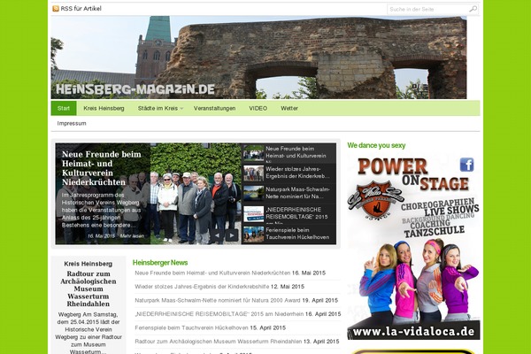 NewsPro theme site design template sample