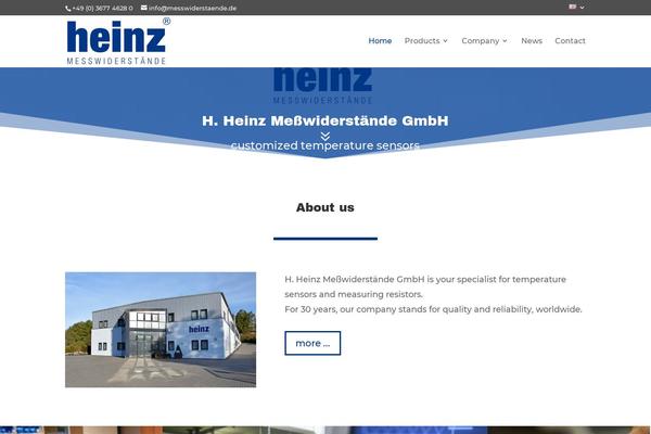 Divi theme site design template sample
