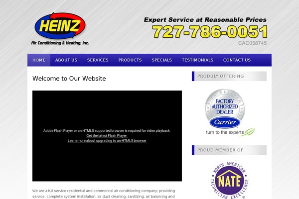 Megamag theme site design template sample