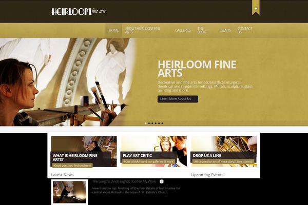 Churchope theme site design template sample