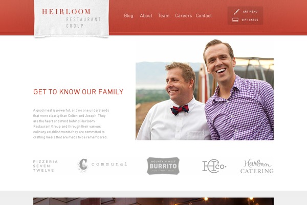 heirloomgroup.com site used Heirloom