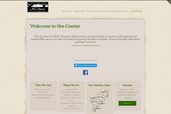 Organic Web theme site design template sample