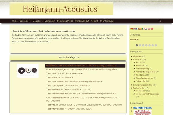 Site using WP Tiles plugin