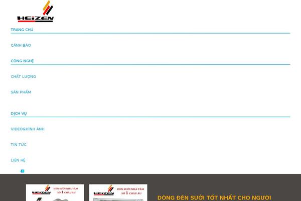 heizen.vn site used Mekong-web