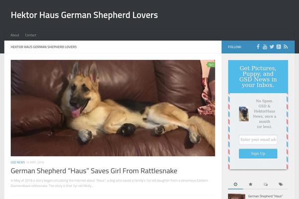 Site using AJAX Contact plugin