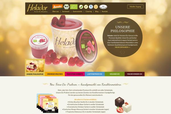 Seasons theme site design template sample