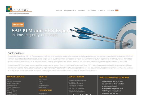 Foxy theme site design template sample