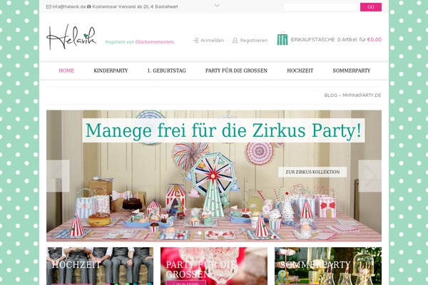 Legenda theme site design template sample
