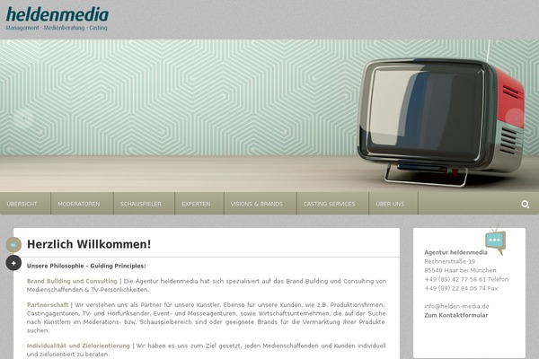 Persona theme site design template sample