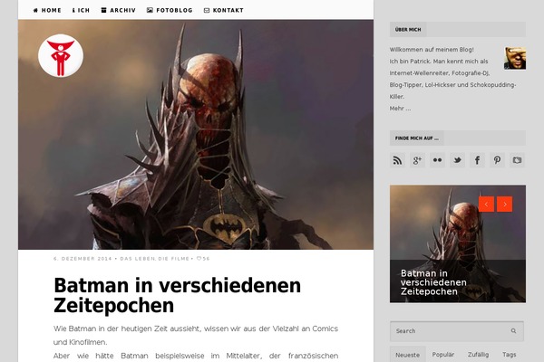 Site using A3-Social-Sidebar plugin