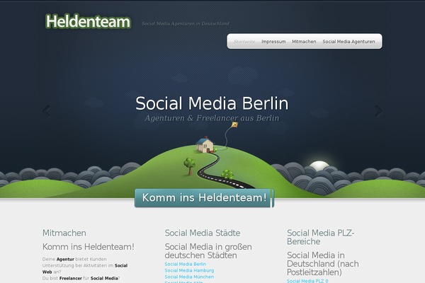 Webly theme site design template sample