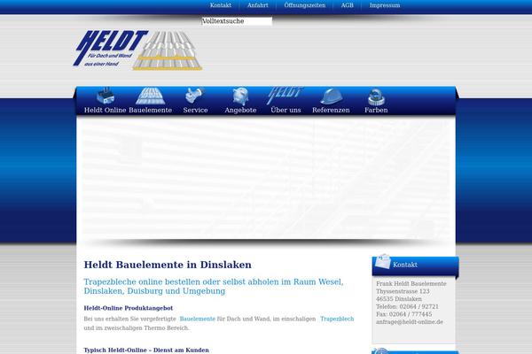 3spalten theme websites examples