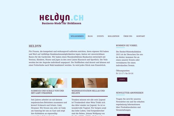 Lucidpress theme site design template sample
