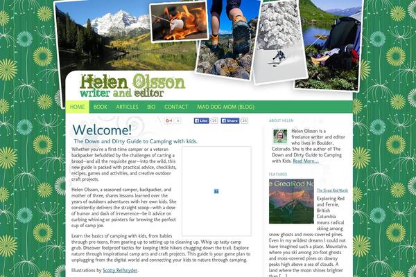 Social Eyes theme site design template sample